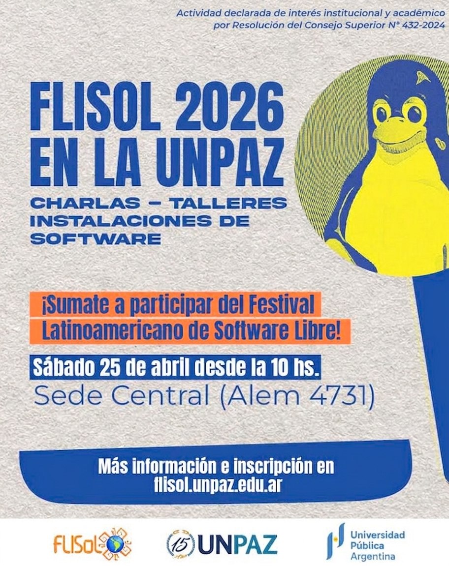 Banner Oficial FLISoL 2026
